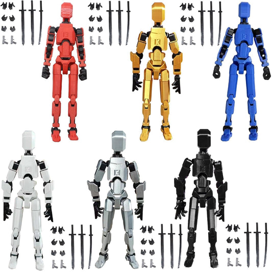 FoxVilla T13 assembly completed figure, ready for display and imaginative play.