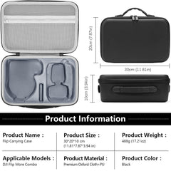 FPVtosky DJI Flip case waterproof and dustproof material protects gear