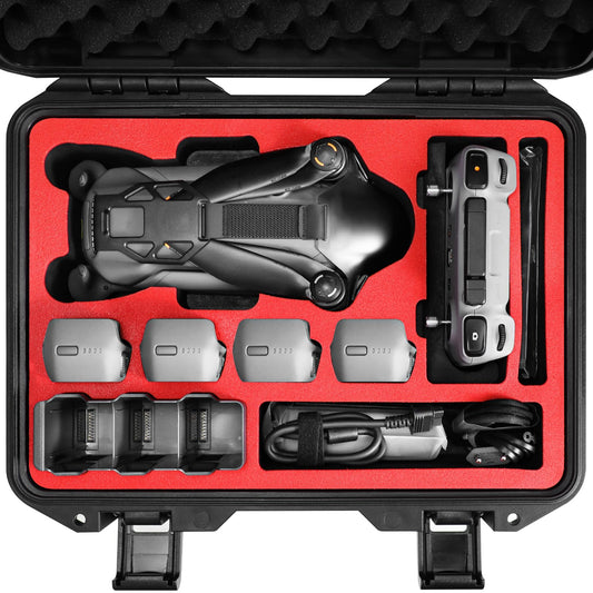 FPVtosky hard case outer shell protects DJI Mavic 4 Pro during travel