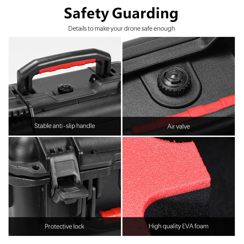 FPVtosky NEO 2 case includes shoulder strap for easy carrying.