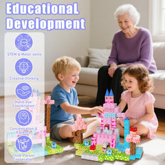 FQOIUD illustrated instruction manual helps kids replicate models confidently.