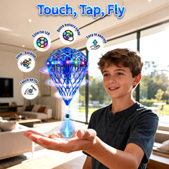 Fralvox LED lighting hover flight shows vivid visuals during play at night or day.
