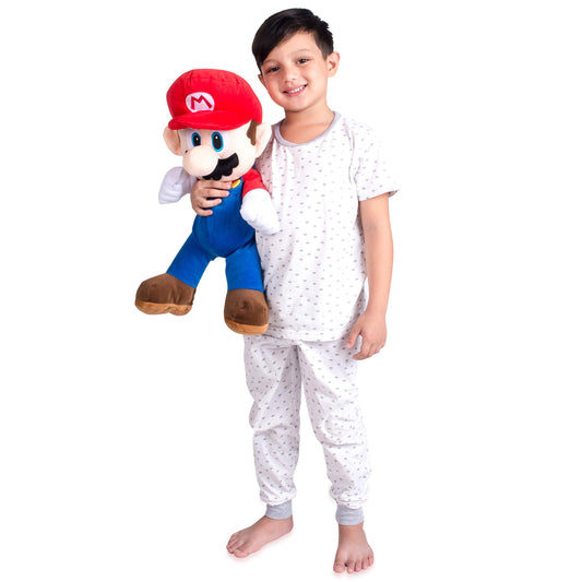 Franco Super Mario cuddle pillow buddy front view for cozy playtime.