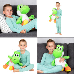 Franco Yoshi pocket pillow is great for travel and sleepovers