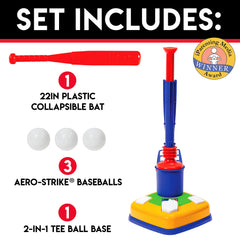Franklin Sports MLB Super Star Batter pop-a-pitch in action for hitting moving balls