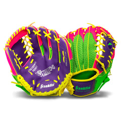 Franklin Sports Teeball glove ready-to-play with no break-in needed.