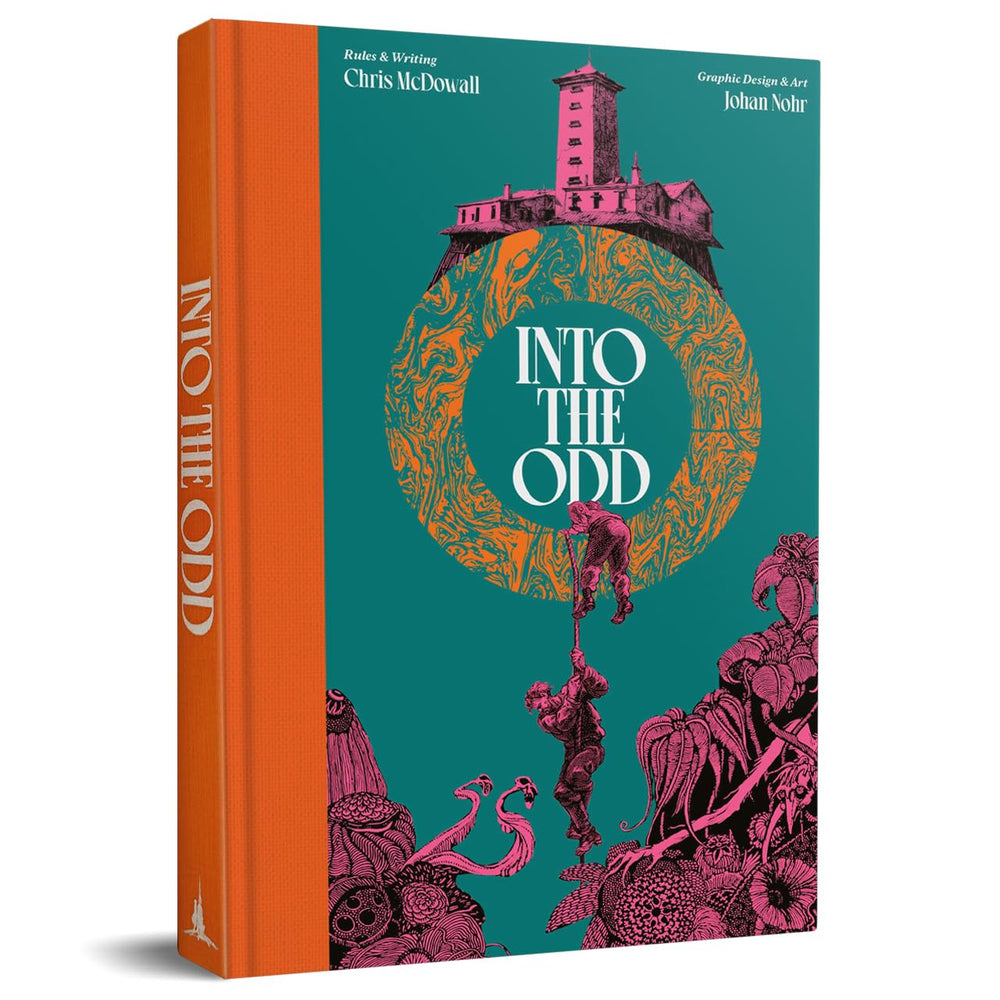 Free League Into The Odd Remastered cover—durable, shelf-ready design for display.