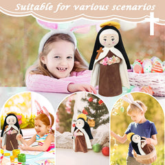 Free-space St. Therese doll makes a meaningful baptism or first communion gift.