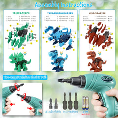 FREE TO FLY electric drill set with bits supports easy assembly