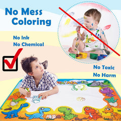 FREE TO FLY magic drawing pens enable mess-free art sessions
