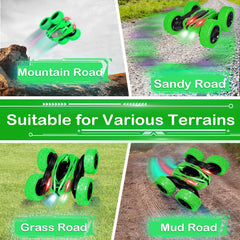 FREE TO FLY RC car designed for indoor and outdoor use