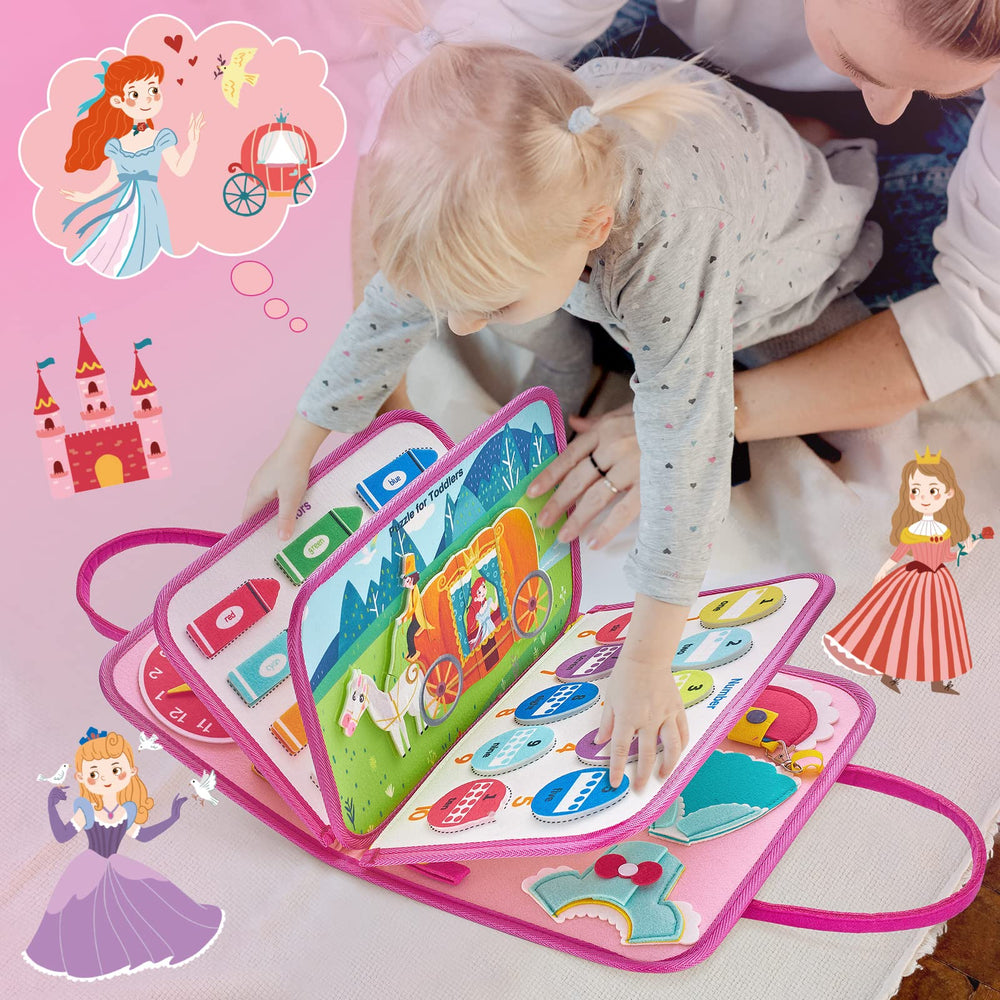 Freebear Busy Board portable tote design ideal for travel