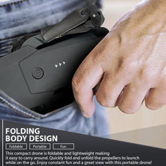 FREEZE2TRIM Black Falcon 4K Drone capturing smooth 360° aerials for social media.