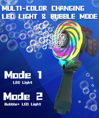 Frequent Bubbles Windmill back design supports active play and imagination