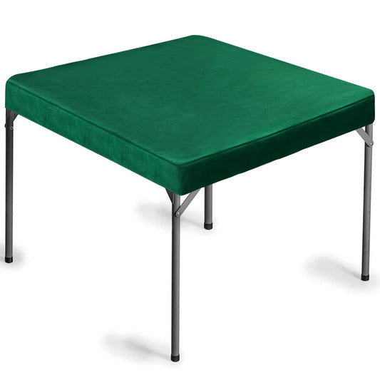Frienda green felt game table cover seen from top for a tidy gaming surface.