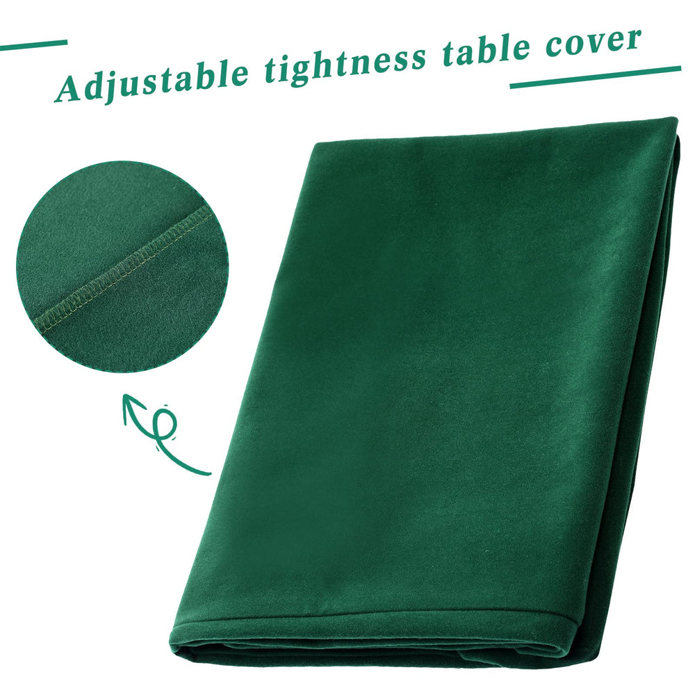 Frienda game table cover placed on a poker setup for versatile gameplay.