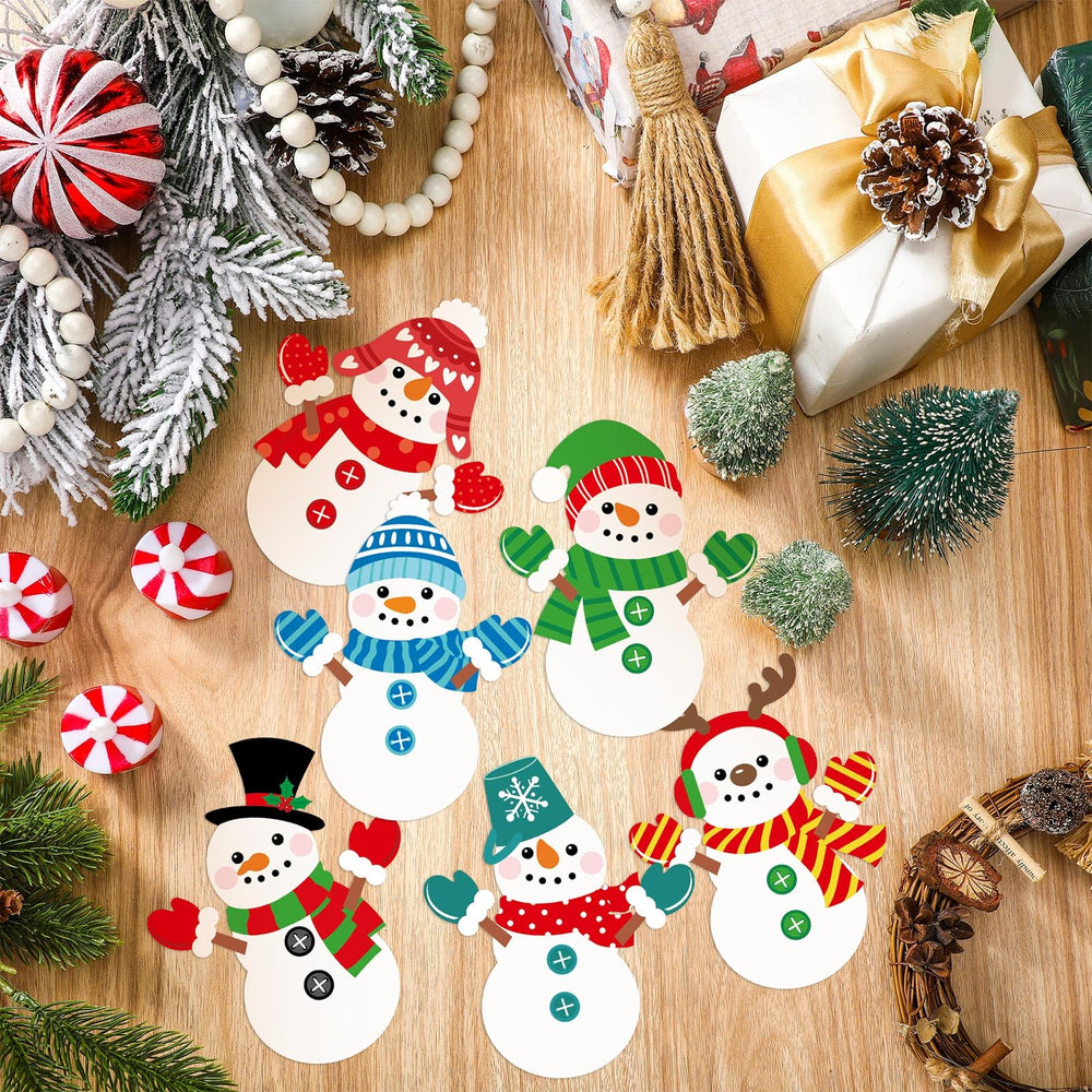 Frienda snowman stickers suitable for walls, gifts, windows, and party decor.