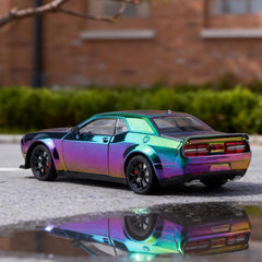 FRJV Hellcat SRT 1/24 display-ready model suited for shelves.