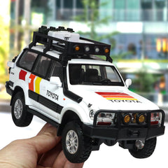 FRJV Land Cruiser LC80 pull-back action supports easy propulsion