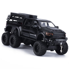 FRJV Mammoth 1/24 diecast pickup front view shows durable zinc alloy body for kids' play.