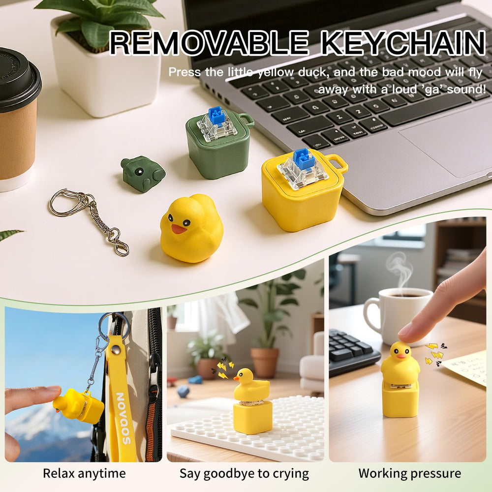 Frog Croaking Fidget Toy rechargeable with USB for on-the-go relaxation.