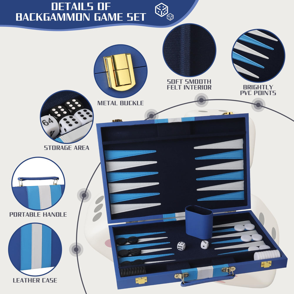 Froggod backgammon dice pack with four dice for complete play.