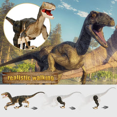 FRUSE Velociraptor RC toy sparks imagination and learning about dinosaurs