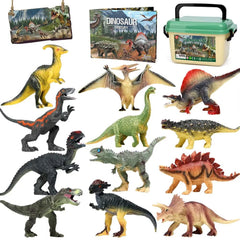 FRUSE Jurassic dinosaur toy Triceratops in dynamic pose for imaginative play