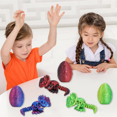 FRVTJS four-egg set in vibrant colors inviting collection and storytelling adventures
