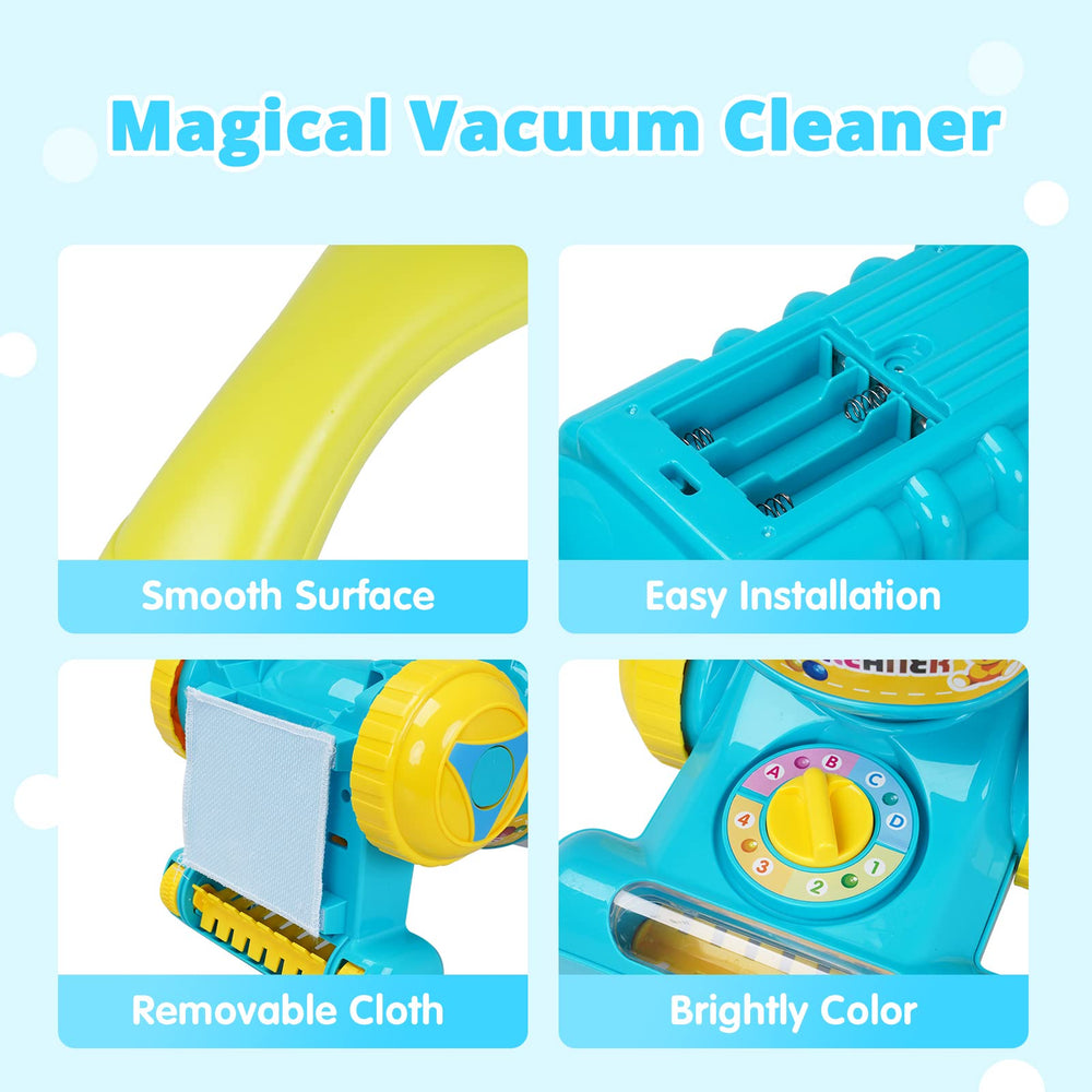 FS Kids Vacuum Toy is made from durable ABS plastic for long-lasting play.