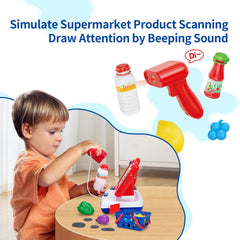 FS Toy Set with shopping basket and foods for role-play scenarios