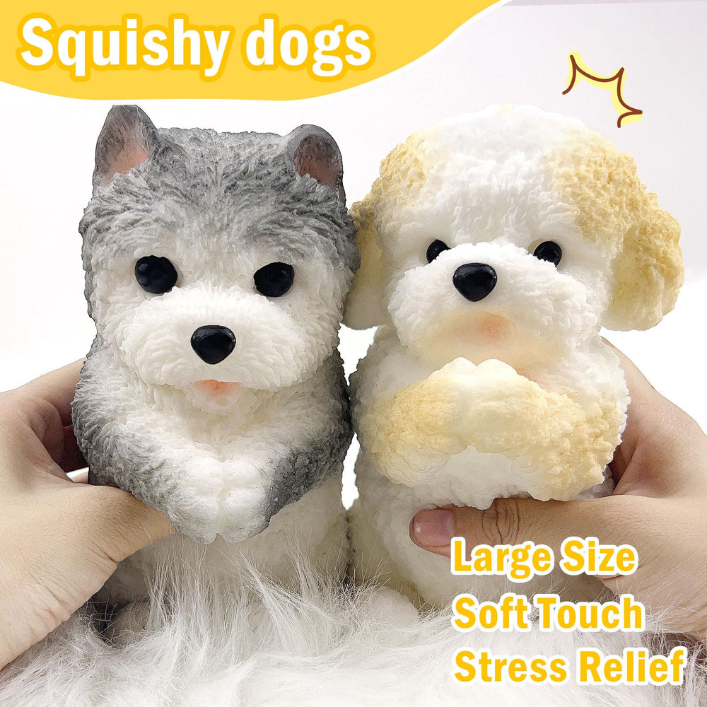 FSFHSJ dog squishy in packaging as gift-ready design
