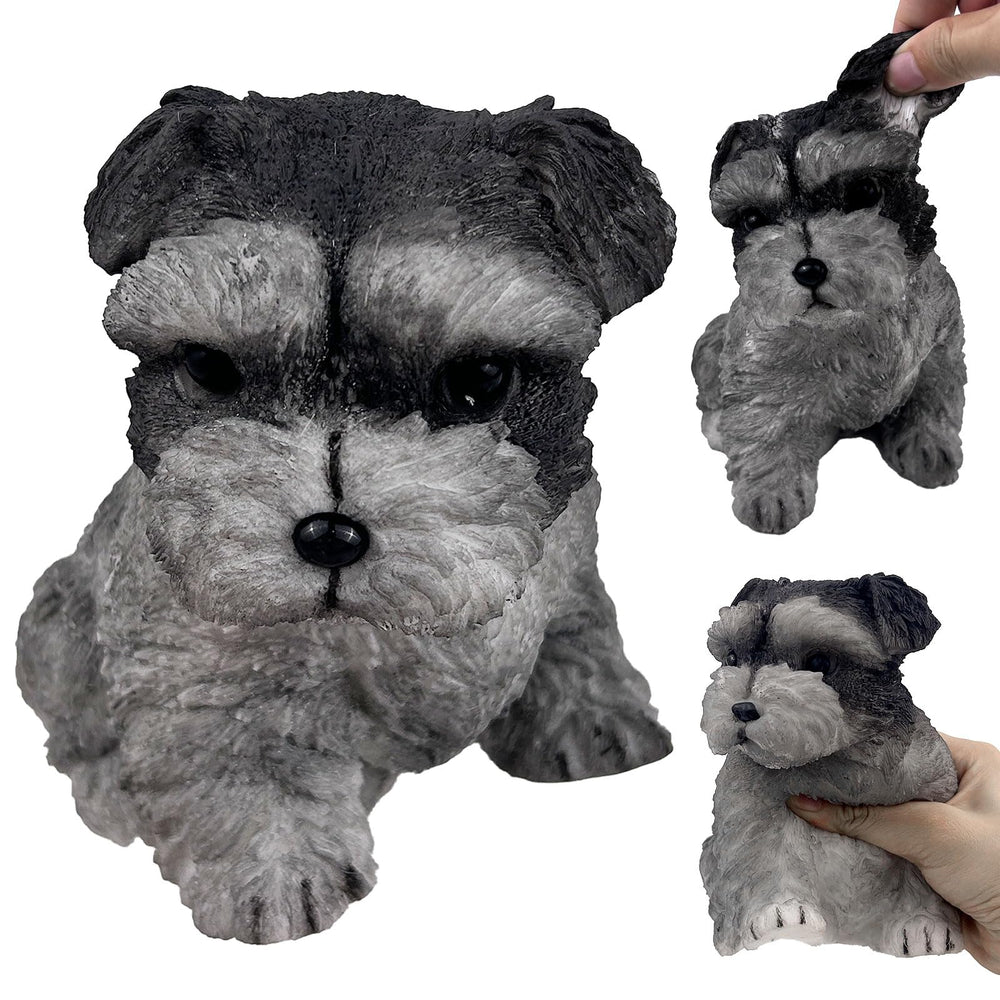 FSFHSJ hand-painted dog squishy toy with soft touch for relaxing squeezes