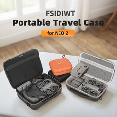 FSIDIWT case features a non-slip handle for secure grip during transport.