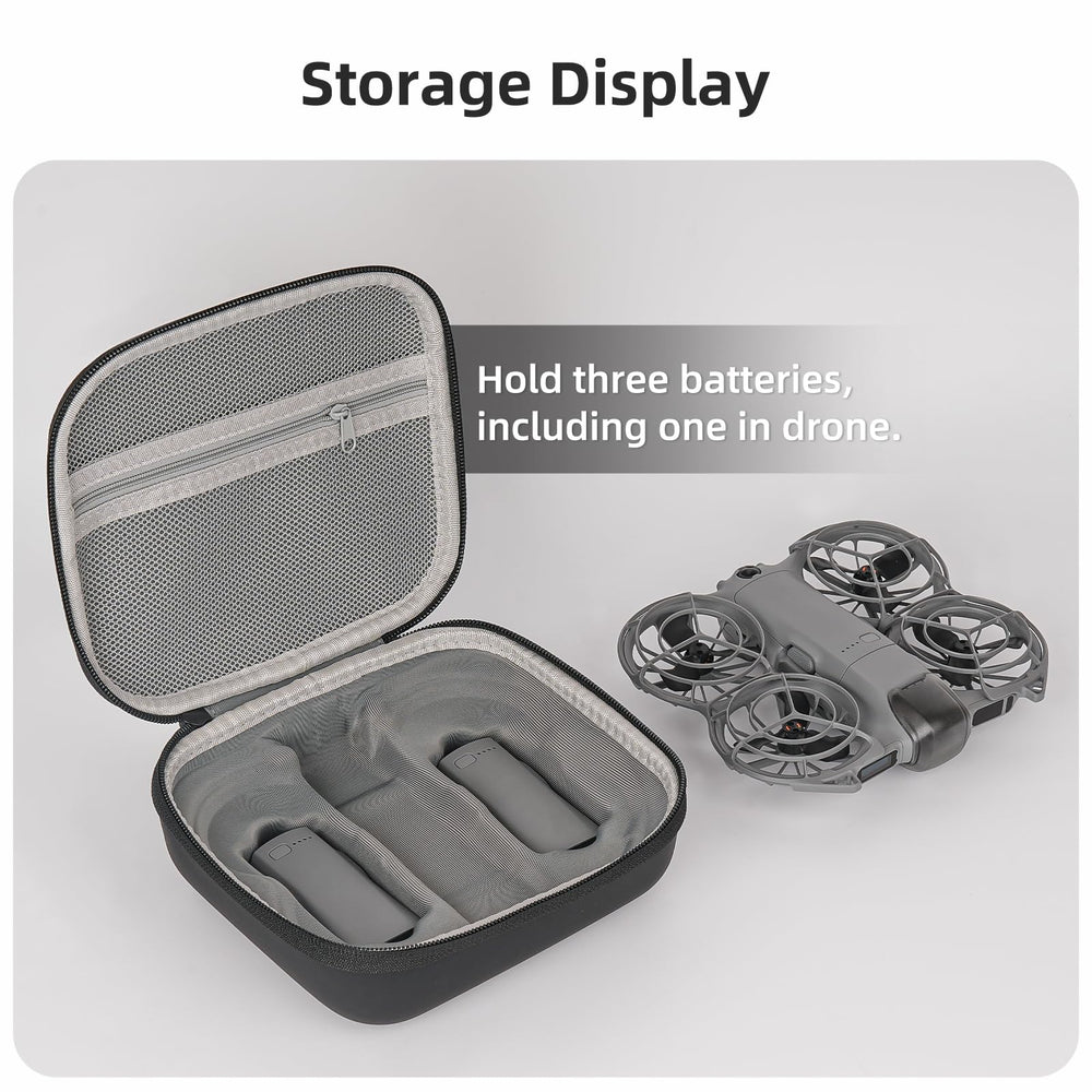 FSIDIWT travel carry case for DJI Neo 2 safely fits drone and batteries