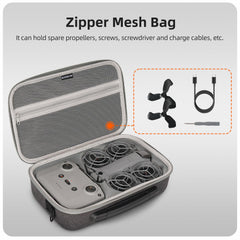 FSIDIWT case fits six batteries plus hub, filters, and props for Neo 2 Fly More.