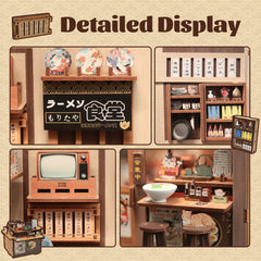 Fsolis Morita-Ya ramen book nook for adult hobbyists.