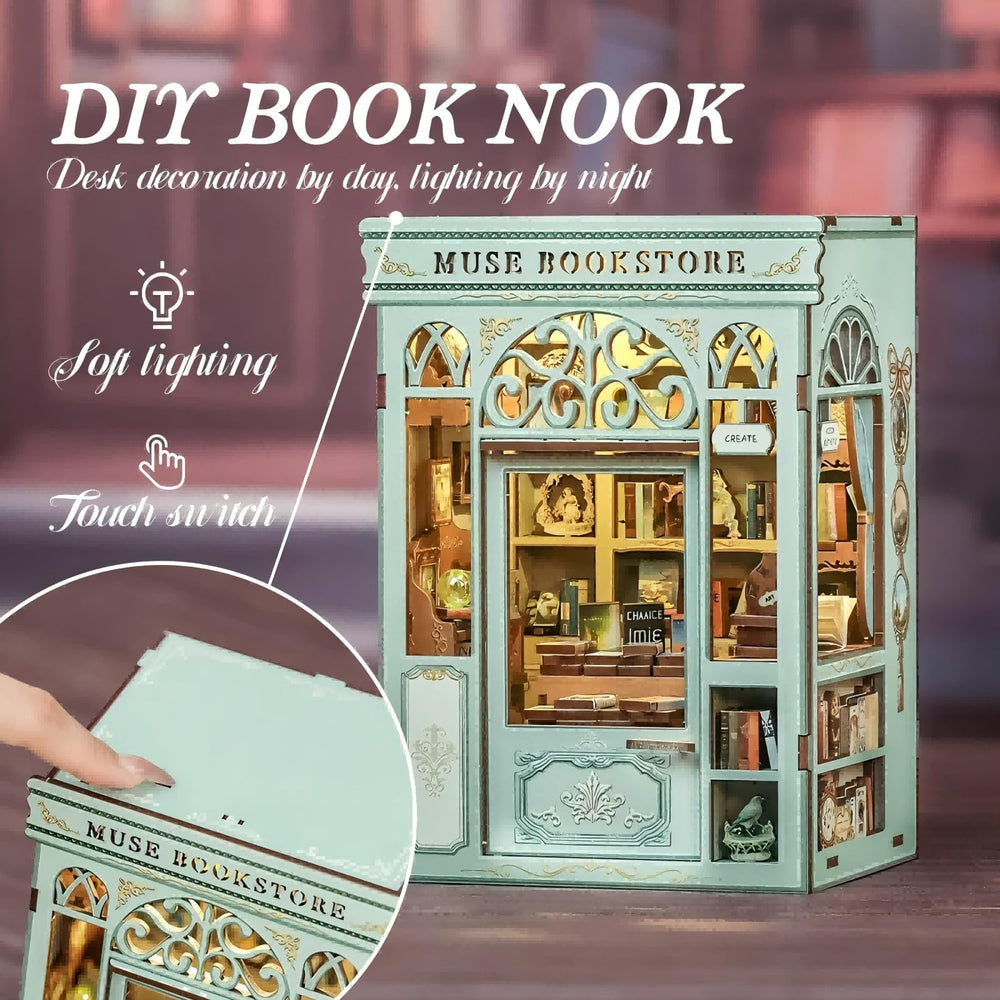 DIY gift idea: Fsolis Book Nook Kit for book lovers and crafters