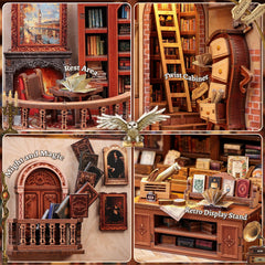 Fsolis Book Nook Kit perfect gift for book lovers and crafters.