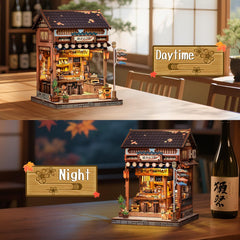 Fsolis 3D puzzle elements forming a tiny interior