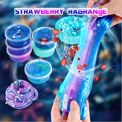 fsutvitg Ocean Slime Kit kids sharing image promotes social play and collaboration
