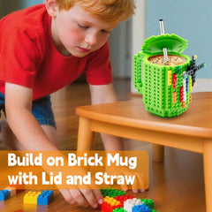 FUBARBAR brick mug on a desk, a playful office accessory