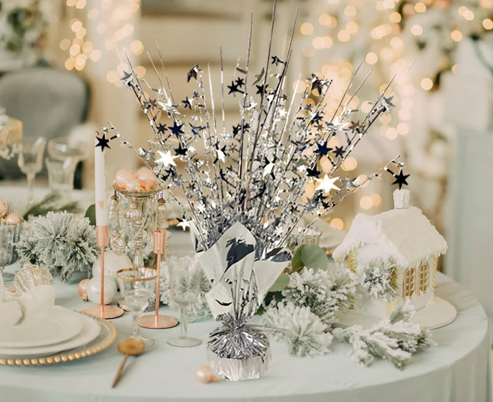FUBININA decorative star sprays create festive ambiance at gatherings