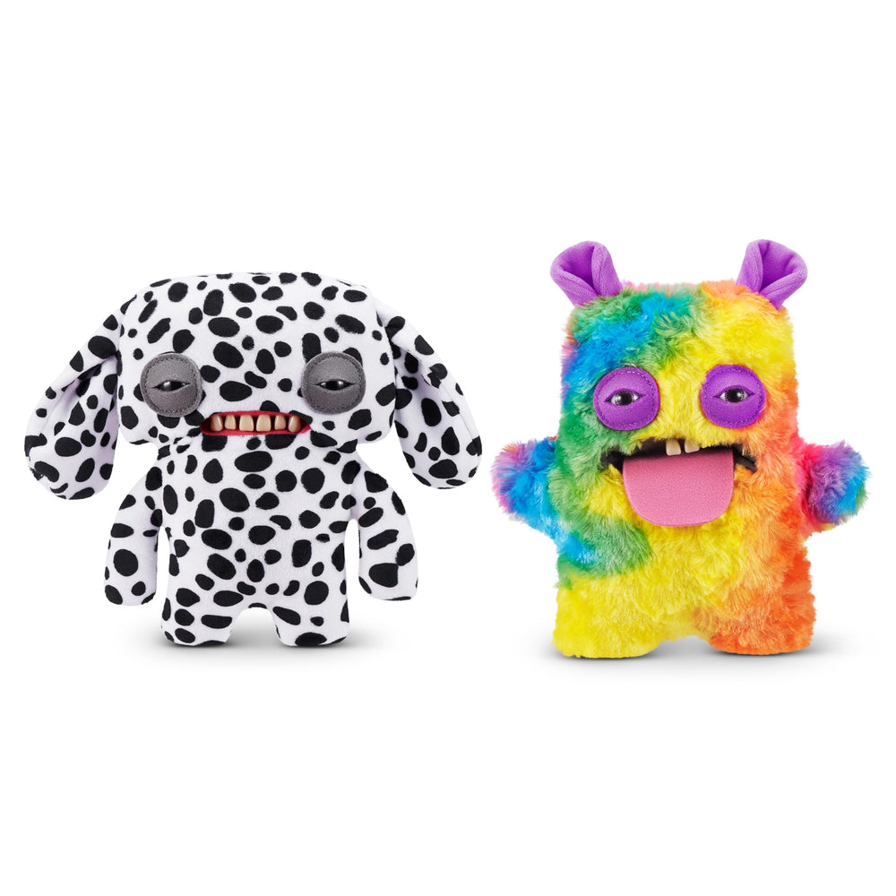 Fuggler annoyed alien dog plush offers cozy playtime and soft snuggles.