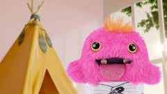 Fuggler Baby Fugg collectible pack showcasing quirky plush collection.