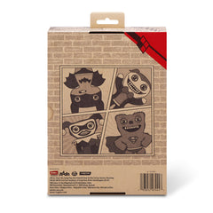Rare butt-on hole variant enhances Harley Quinn Fuggler collector appeal.
