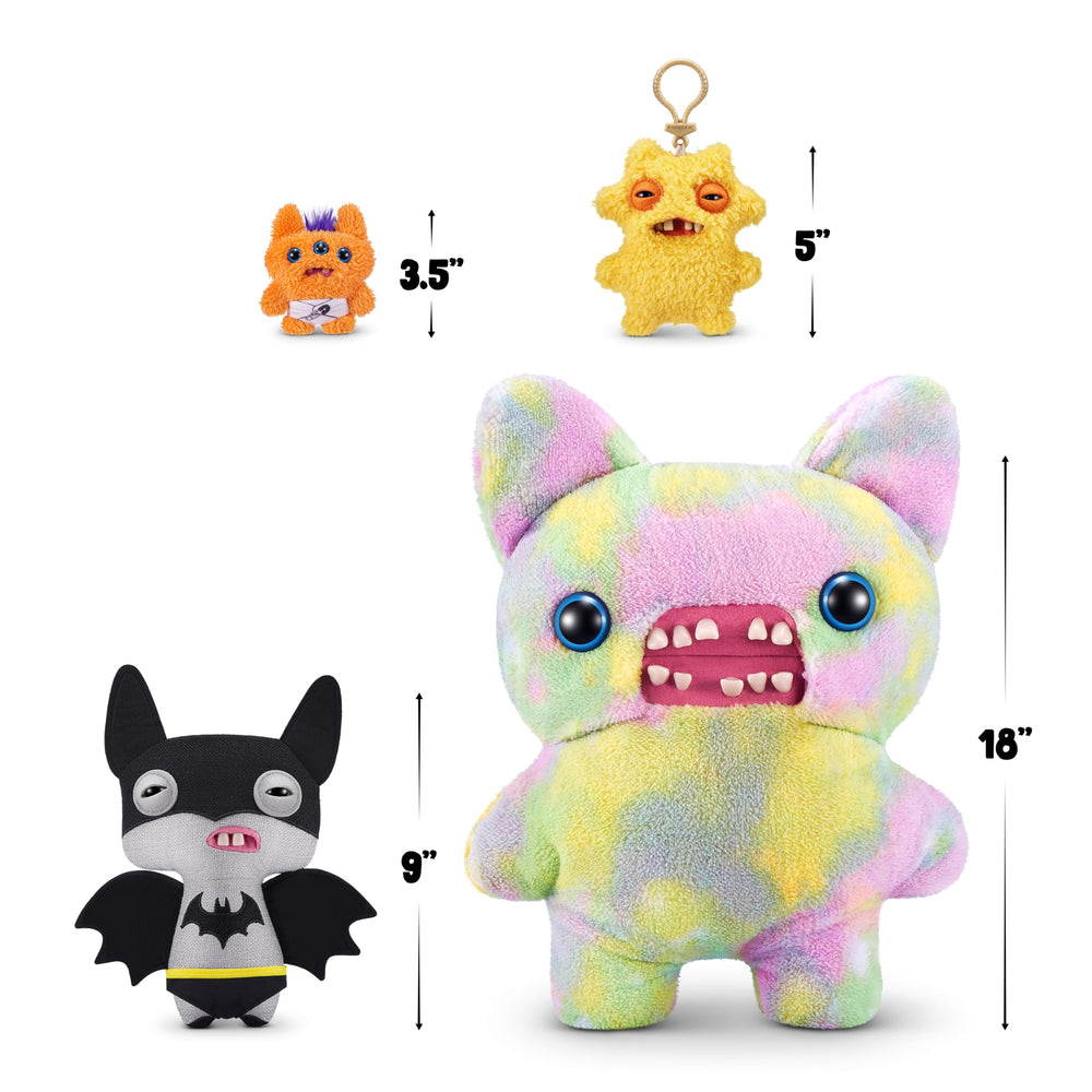 Fuggler Joker DC plush front view offers mischievous character vibes