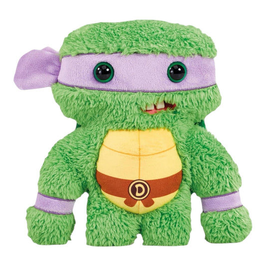 Fuggler Donatello Ninja Turtle plush figure for display and cuddling.