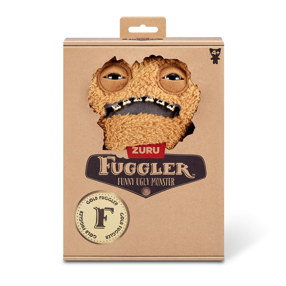 Fuggler Gold Fuggs with treasure accents for imaginative play and shelf appeal.