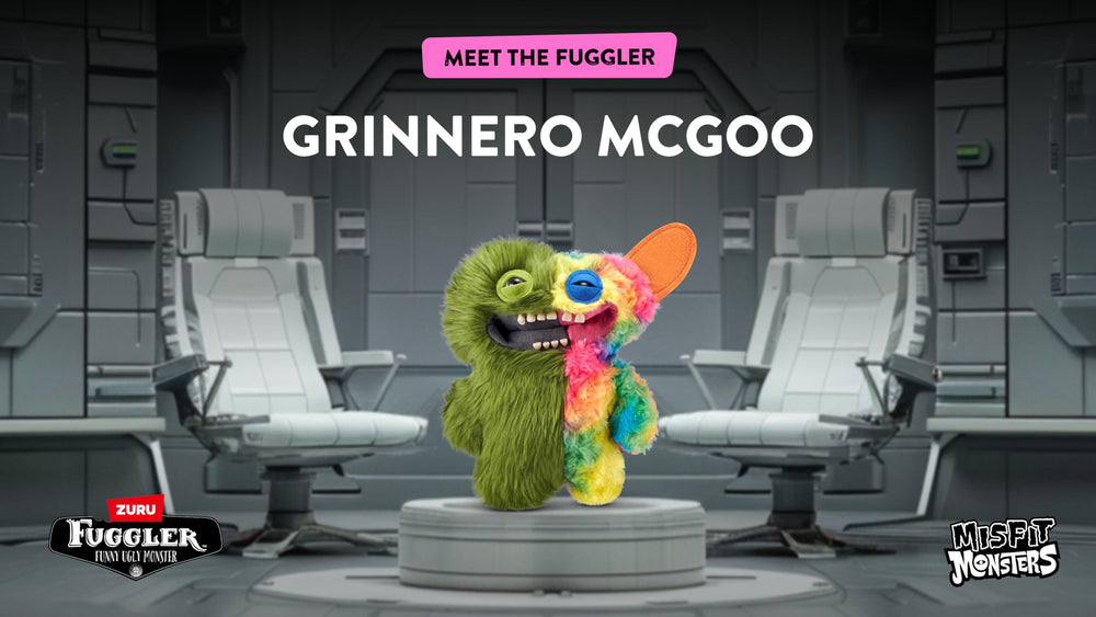 Fuggler Grinnero McGoo part of a ten-monster misfit collection